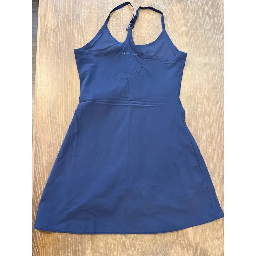 OUTDOOR VOICES Navy Athleisure Golf Tennis Dress size S Pickleball